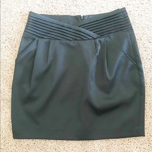 Arden B highwaist Black mini skirt